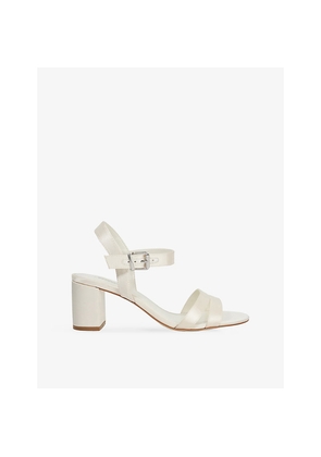 Womens Dune Marriagematerial Satin Heeled Sandal