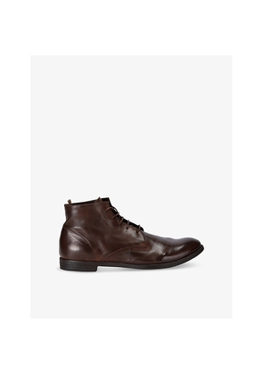 Mens Officine Creative Arc Lace-Up Leather Boots