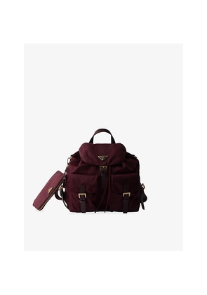 Womens Prada Re-Nylon Drawstring Nylon Backpack