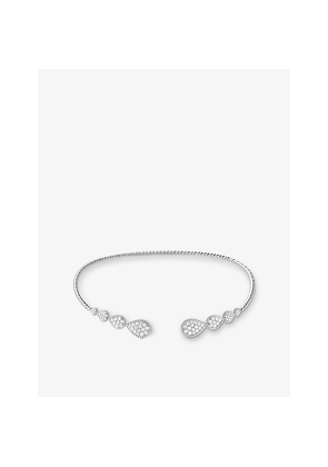 Womens Boucheron Serpent Bohème 18ct White Gold and 2.20ct Diamond Choker Necklace