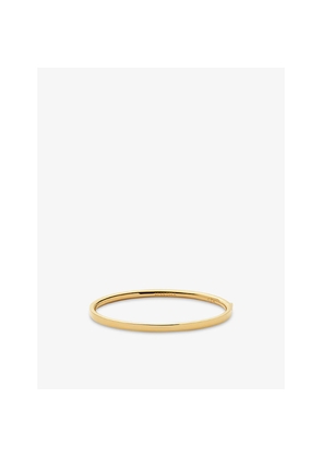 Womens Missoma Classic Hinged 18ct Yellow Gold Vermeil Bangle