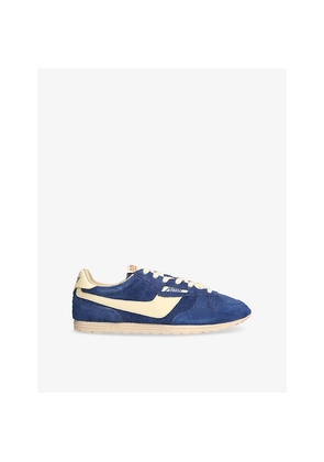 Mens Autry Windspin Low-Top Suede Runner Trainers