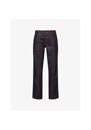 Mens Nudie Jeans Solid Ollie Slim-Fit Denim Jeans