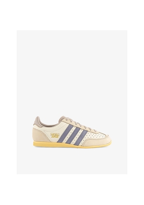 Womens Adidas Japan Leather Low-Top Trainers