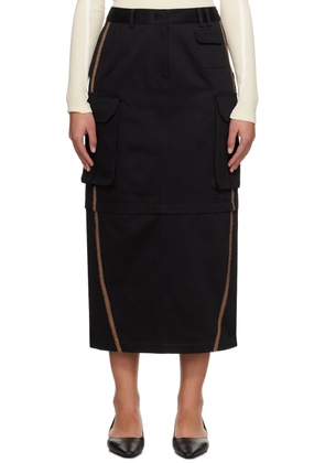Kijun Black Joel Maxi Skirt