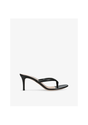 Womens Gianvito Rossi Calypso Leather Heeled Sandals