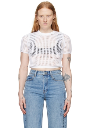 alexanderwang.t White Cropped T-Shirt