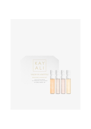 Womens Kayali In A Bottle Discovery Eau De Parfum Sample Set 4 x 1.5ml