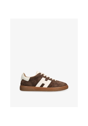 Womens Hogan Cool Suede Low-Top Trainers