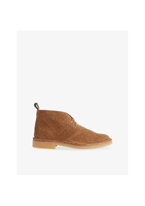 Mens Gucci Moreau Suede Ankle Boot