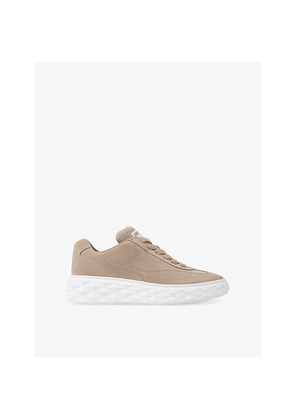 Mens Jimmy Choo Diamond Maxi Suede Low-Top Trainers