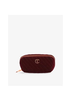 Charlotte Tilbury Medium Velvet Make-Up Organiser Travel Bag