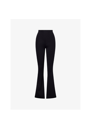 Womens Commando Neoprene Stretch-Woven Leggings