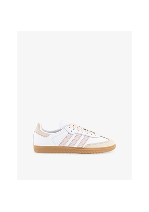 Womens Adidas Samba OG Leather Low-Top Trainers