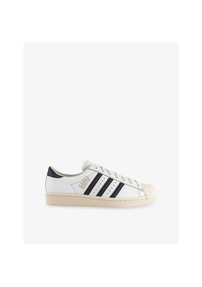Mens Adidas Superstar Vintage Leather Low-Top Trainers