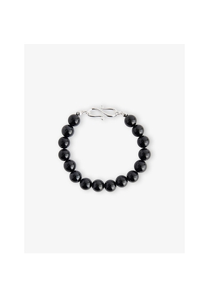 Womens Lie Studio The Mary 925 Sterling-Silver and Carnelian Stone Bracelet