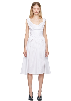 Vivienne Westwood White Sunday Midi Dress