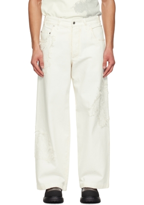 Song for the Mute Off-White TKL Edition Faded Jeans