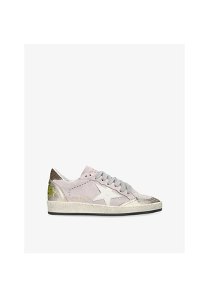 Womens Golden Goose Ball Star 25777 Suede Trainers