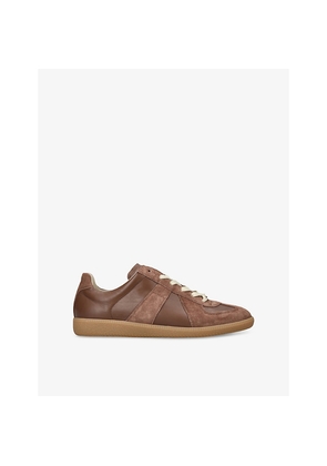 Mens Maison Margiela Replica Leather Trainers