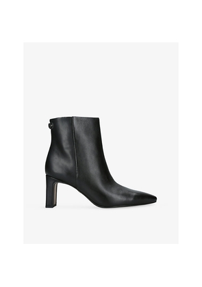 Womens Sam Edelman Saige Leather Heeled Ankle Boots