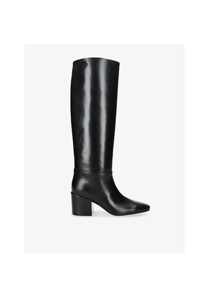 Womens Dear Frances Alma 70 Leather Block-Heel Knee-High Boots