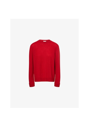 Womens Reformation Relaxed-Fit Round-Neck Cashmere Jumper