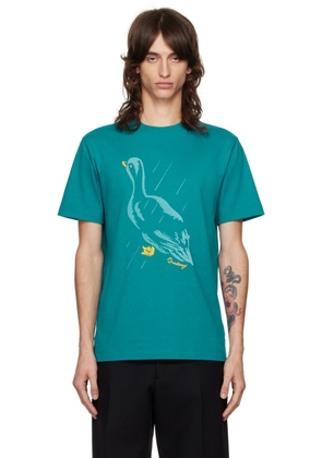 Burberry Blue Duck T-Shirt