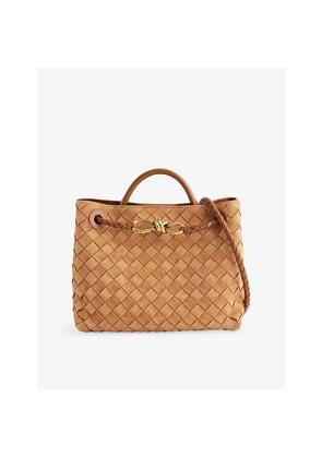 Womens Bottega Veneta Andiamo Small Suede Tote Bag