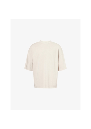 Mens Entire Studios Boxy-Fit Crewneck Cotton T-Shirt