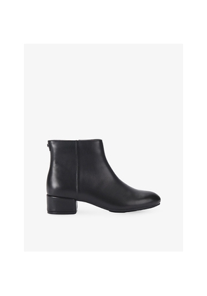 Womens Carvela Gaia Heeled Leather Ankle Boots