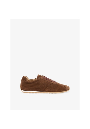 Womens Whistles Panelled Suede Trainers
