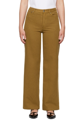 A.P.C. Brown Elisabeth Jeans