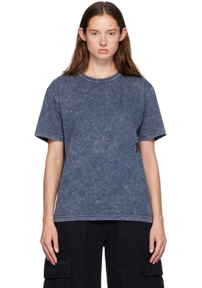 alexanderwang.t Navy Puff Logo T-shirt