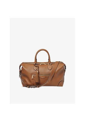 Mens Aspinal Of London Husdon Leather Flight Bag