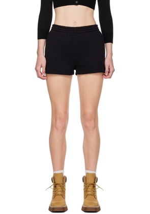 alexanderwang.t Black Puff Logo Shorts