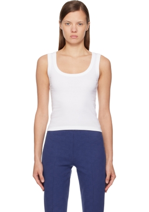 FLORE FLORE White Hillie Tank Top