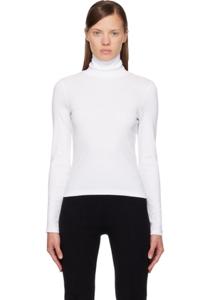 FLORE FLORE White Dinah Turtleneck