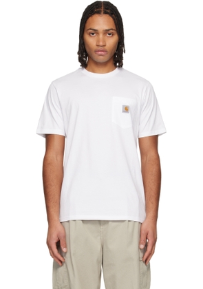 Carhartt Work In Progress White Pocket T-shirt