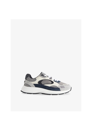 Mens Arne Circuit Suede, Leather and Mesh Trainers