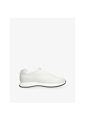 Mens John Lobb Stream Elasticated Leather Trainers