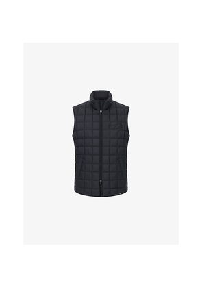 Mens Boggi Milano High-Neck Quilted Shell-Down Gilet