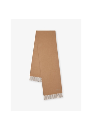 Mulberry Small Solid Merino Wool Scarf