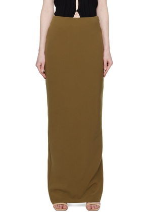 Paris Georgia Khaki Magda Maxi Skirt
