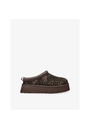 Womens UGG Tazz Caspian Calf-Hair Slippers