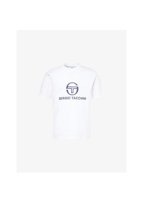 Mens Sergio Tacchini Logo-Print Cotton T-Shirt
