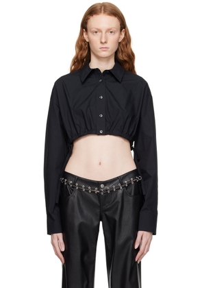 alexanderwang.t Black Cropped Shirt