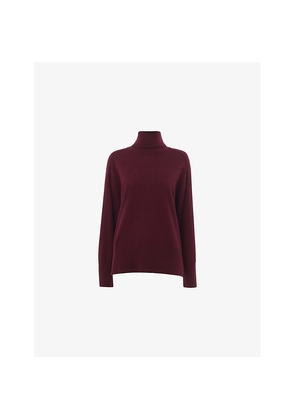 Womens Whistles Turtleneck Knitted Cashmere Jumper