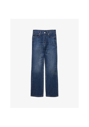 Womens Allsaints Mathilde Relaxed Bootcut Denim Jeans