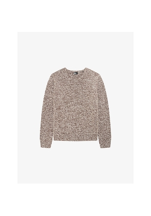 Mens The Kooples Round-Neck Knitted Wool Jumper